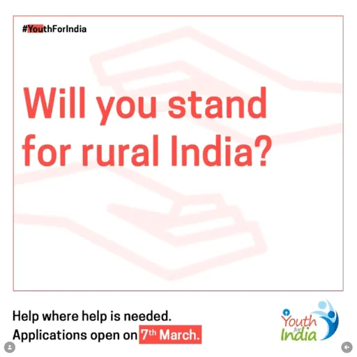 Recruitment post: Will you stand for rural India? Applications open on 1 March