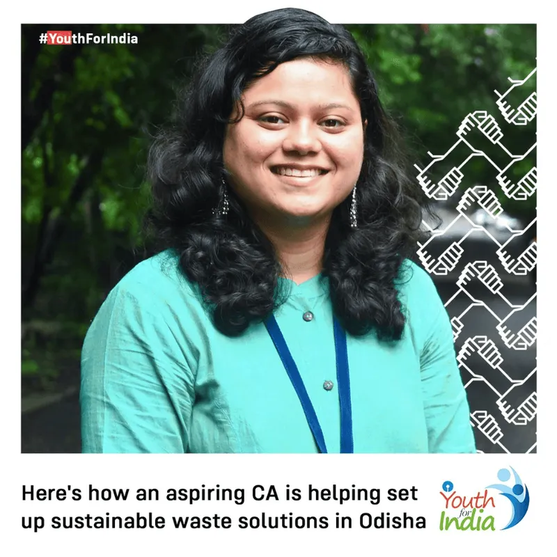 Fellowship story about an aspiring chartered accountant working on water solutions in Odisha