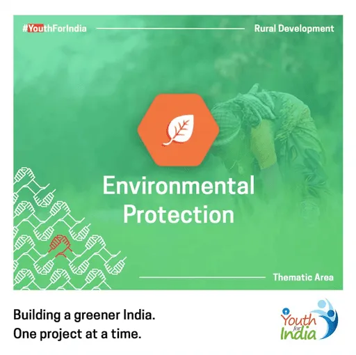 Environmental protection campaign card with the fellowship’s leaf symbol