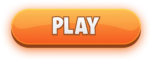 Orange Play button with rounded edges and a raised shadow