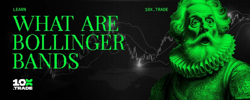 10x.Trade educational post asking what Bollinger Bands are